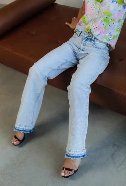 Джинси з лелітками