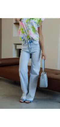 Джинси з лелітками. Доступні розміри: S, M, XL