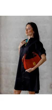 Чорна сукня міні. Колір: Чорний