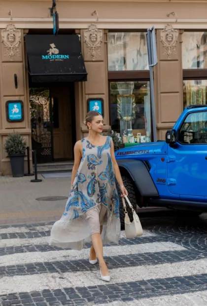 Французька сукня Бохо