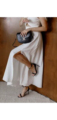 Сукня максі на бретелях із віскози від італійського бренду., одяг від Jador