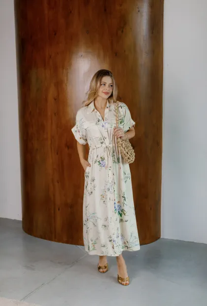 Сукня-міді з віскози