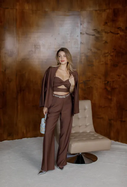 Класичні шоколадні штани