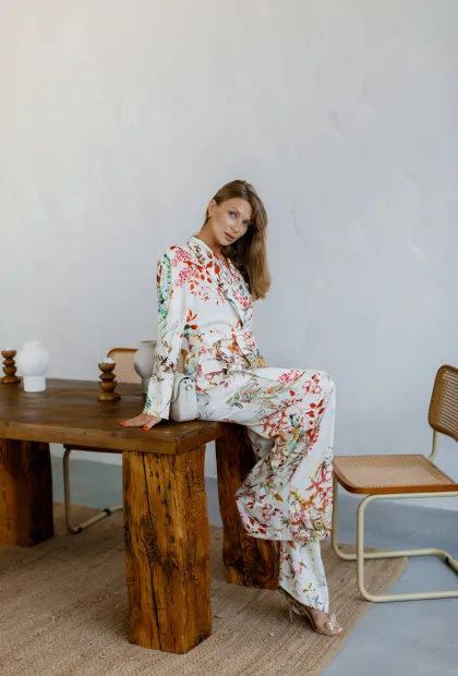 Штани IMPERIAL із квітковим принтом