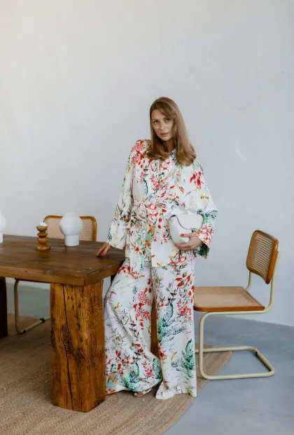 Штани IMPERIAL із квітковим принтом