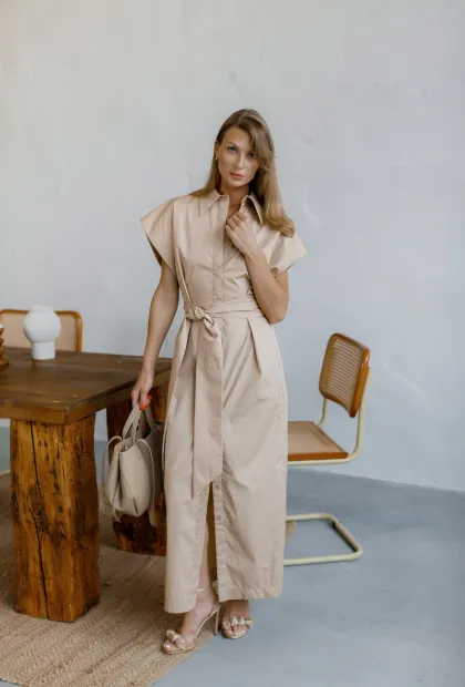 Бежева сукня IMPERIAL