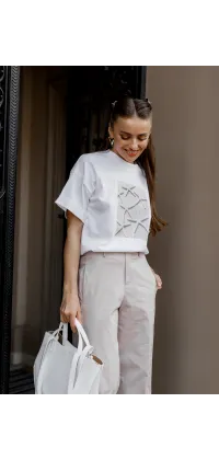 Класичні бежеві штани IMPERIAL. Доступні розміри: XS