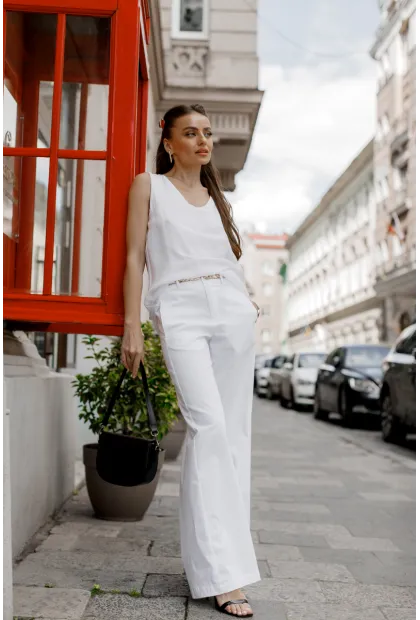 Класичні білі штани IMPERIAL