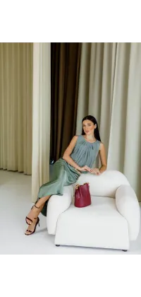 Французька шовкова блуза. Доступні розміри: 