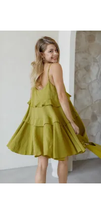 Сукня хакі IMPERIAL. Доступні розміри: XS, S, M