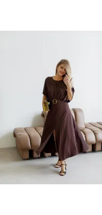 Сукня елегантний шик. Колір: Коричневий