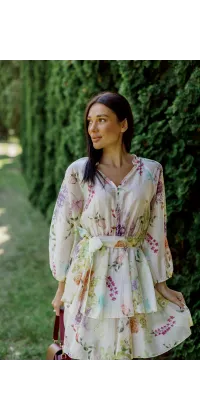 Елегантна каскадна сукня. Доступні розміри: 