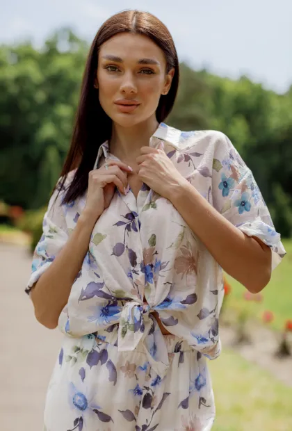 Квіткова блуза IMPERIAL