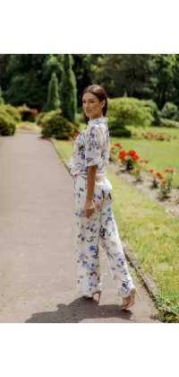 Штани прямого крою. Колір: Бежевий