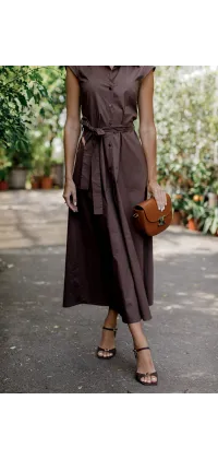 Шоколадна сукня IMPERIAL, одяг від Jador