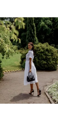 Сукня з вишивкою «рошельє». Доступні розміри: 