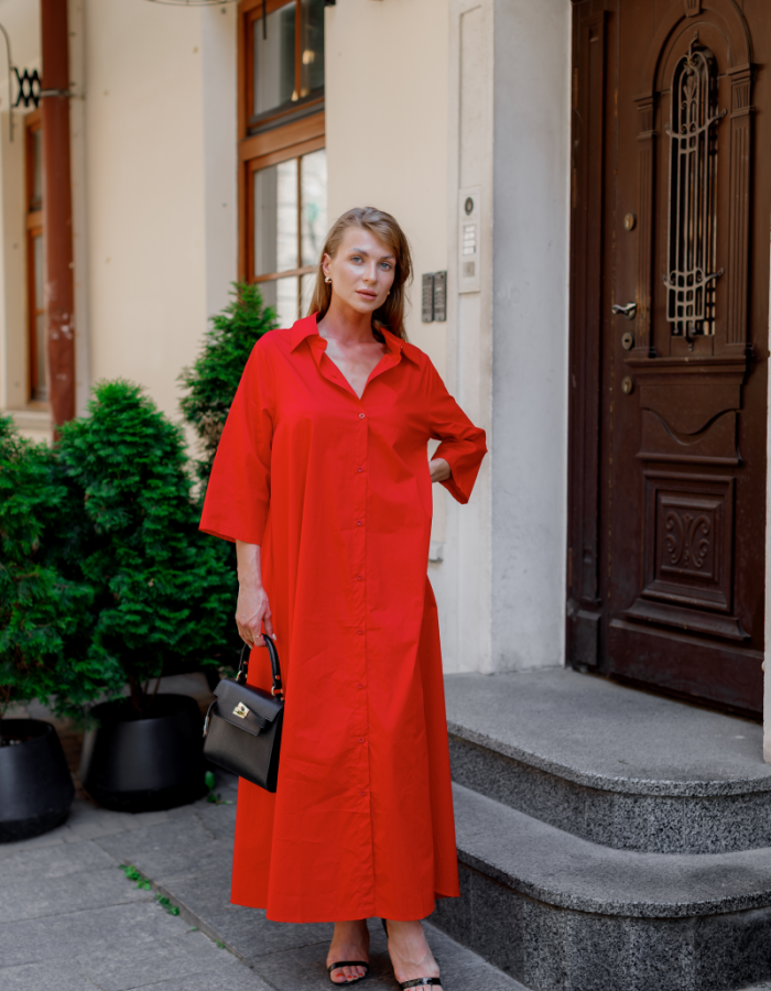 Червона сукня IMPERIAL
