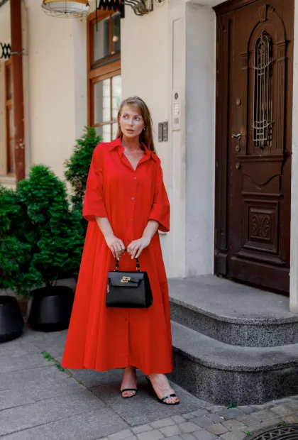 Червона сукня IMPERIAL