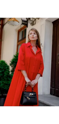 Червона сукня IMPERIAL. Доступні розміри: 