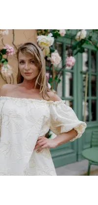 Сукня "Crème Blossom". Колір: Бежевий