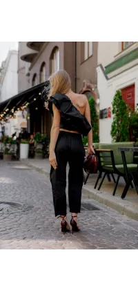 Котонові штани IMPERIAL. Колір: Чорний