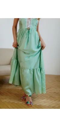 Сукня-комбінація  з мереживом. Доступні розміри: XS, S, L