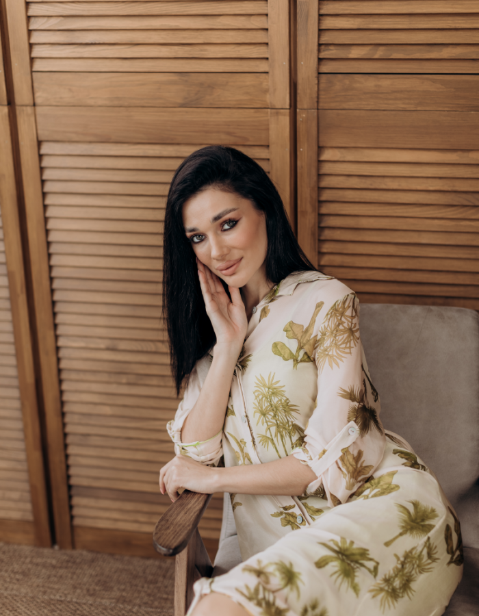 Шовкова сукня-сорочка