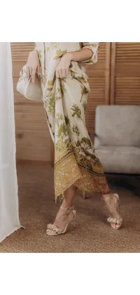 Сукня-сорочка з витонченим флорестичним принтом., одяг від Jador