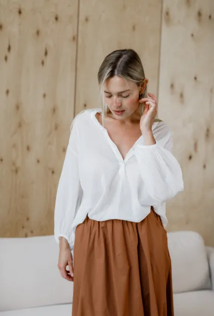 Шоколадна спідниця максі