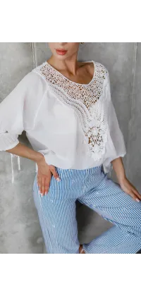 Французькі смугасті джинси. Доступні розміри: M