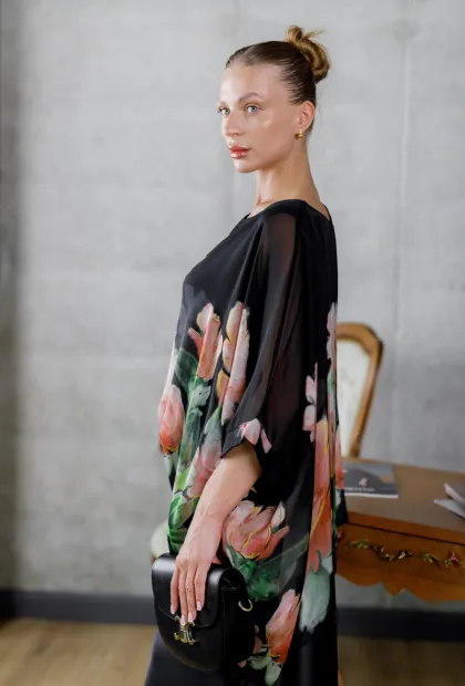 Блуза з італійського шовку