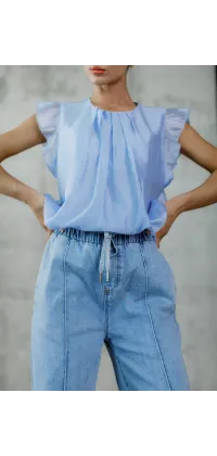 Блуза з рюшами, одяг від Jador