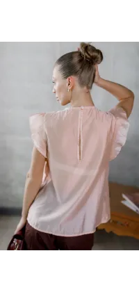Ніжно-рожева блуза, одяг від Jador