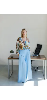 Бавовняна блуза Jador. Колір: Коричневий