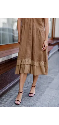 Сукня з натурального льону, одяг від Jador