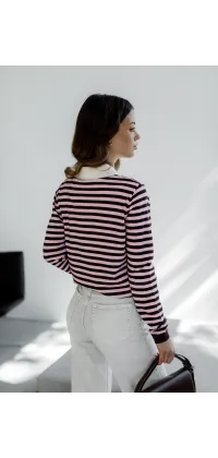 Французький джемпер-поло. Доступні розміри: 