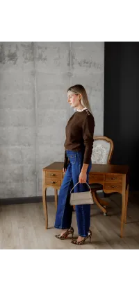 Джинси з поясом, Франція, одяг від Jador