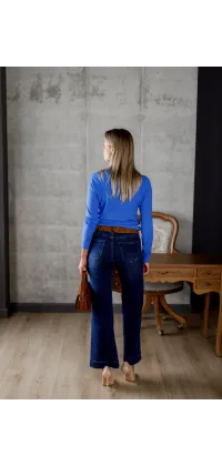 Джинси-кльош з ефектом push-up, одяг від Jador