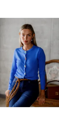 Кардиган з декоративними ґудзиками. Доступні розміри: M/L