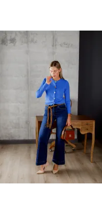 Кардиган з декоративними ґудзиками, одяг від Jador