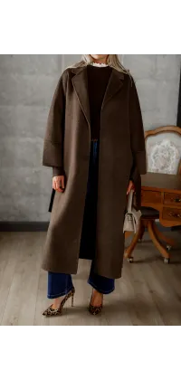 Пальто прямого крою, одяг від Jador