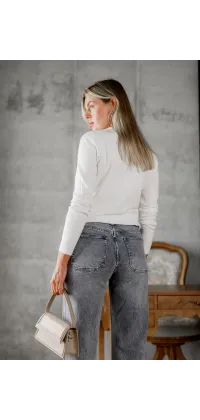 Джинси з широким підворотом, одяг від Jador