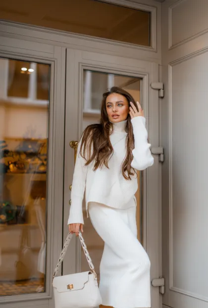 Французький трикотажний костюм