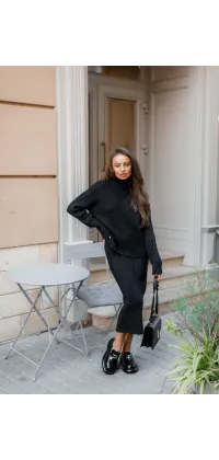 Елегантний в'язаний костюм, одяг від Jador