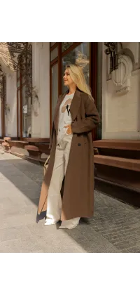 Елегантне максі пальто, одяг від Jador