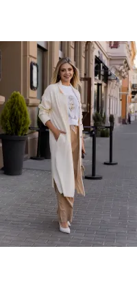 Кардиган French Crème. Колір: Кремовий