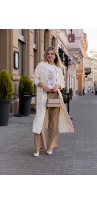 Кардиган French Crème. Доступні розміри: Tu