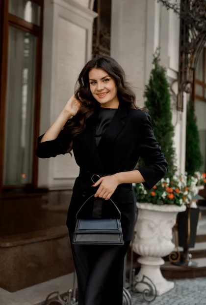 Жакет із поясом