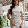 Італійська сатинова сукня