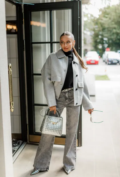 Укорочений французький жакет